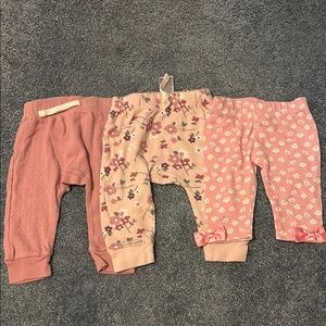 Girl 3-6 month pants